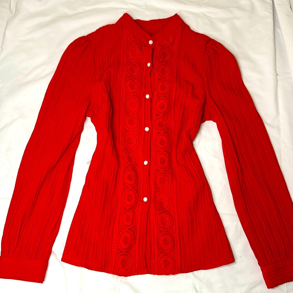 Red Long Sleeve Brand New